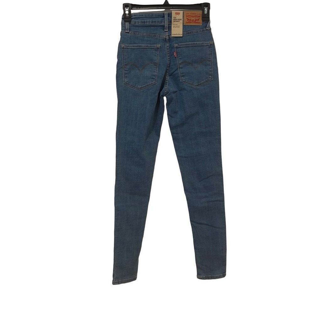 LEVE’S 721 HIGH RISE SKINNY WOMEN'S JEANS W24 / L30. - Picture 7 of 16